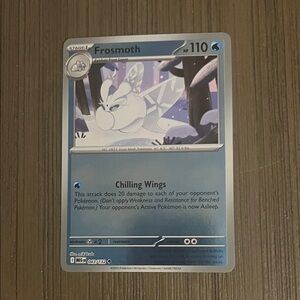 Frosmoth Pokémon Card Reverse Holo